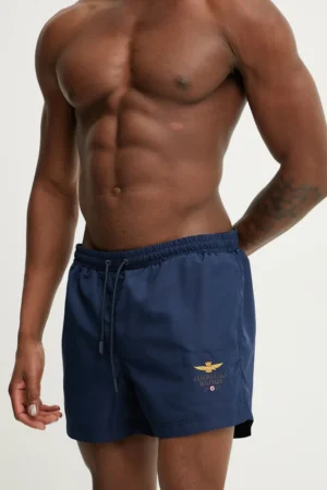 Aeronautica Militare pantaloni scurti de baie culoarea albastru marin