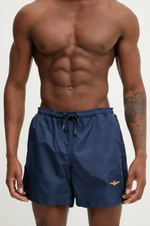 Aeronautica Militare pantaloni scurti de baie culoarea albastru marin