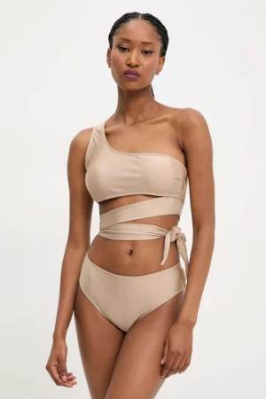 Answear Lab chiloti de baie culoarea auriu