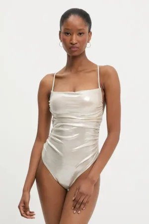 Answear Lab costum de baie culoarea argintiu