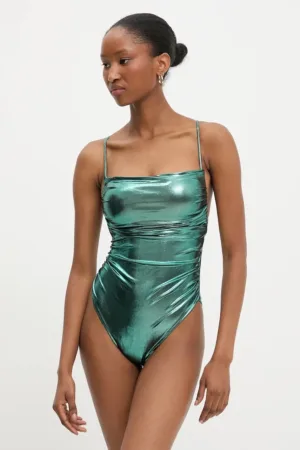 Answear Lab costum de baie culoarea turcoaz