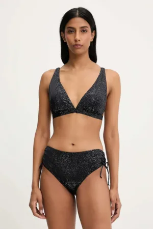 Answear Lab costum de baie din două piese culoarea negru