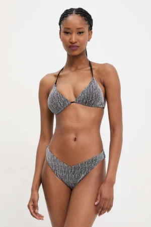 Answear Lab costum de baie din două piese culoarea negru