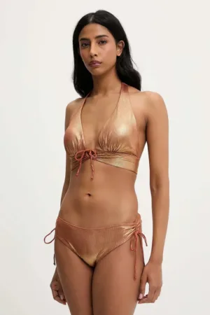Answear Lab costum de baie din două piese culoarea portocaliu