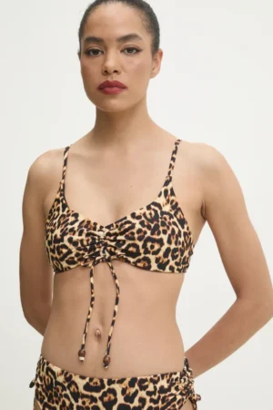 Answear Lab sutien de baie culoarea maro