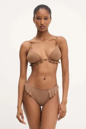 Answear.LAB costum de baie din două piese culoarea maro