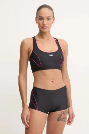 Aqua Speed costum de baie din două piese Fiona culoarea negru