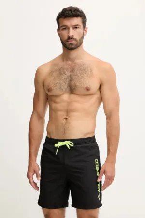 Aqua Speed pantaloni scurți de baie culoarea negru