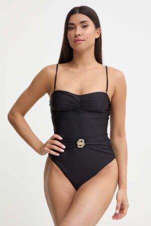 BOSS costum de baie dintr-o bucată culoarea negru