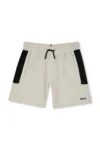 BOSS pantaloni scurti de baie copii culoarea bej