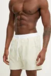 BOSS pantaloni scurti de baie culoarea bej
