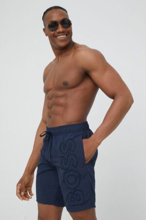 BOSS pantaloni scurți de baie culoarea bleumarin 50469329
