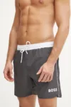 BOSS pantaloni scurți de baie culoarea gri