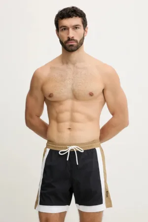 BOSS pantaloni scurți de baie culoarea negru