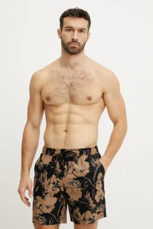 BOSS pantaloni scurți de baie culoarea negru