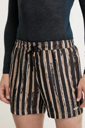 BOSS pantaloni scurți de baie culoarea negru