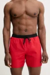 BOSS pantaloni scurti de baie culoarea rosu