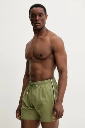 BOSS pantaloni scurti de baie culoarea verde