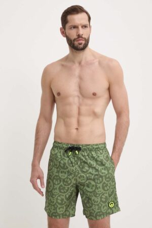 Barrow pantaloni scurti de baie culoarea verde