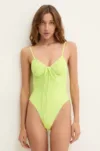 Billabong costum de baie dintr-o bucată Tanlines Ella culoarea verde