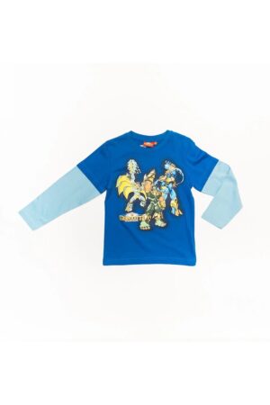 Bluza albastra baieti - 2060 - 128 cm - Albastru