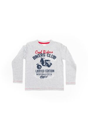 Bluza baietei - Bikers Club - 20730 - Gri -