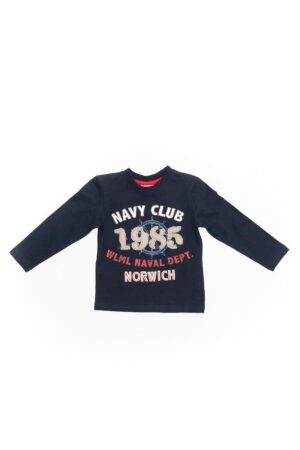 Bluza baietei - Navy Club - 38720-1 - Bleumarin -