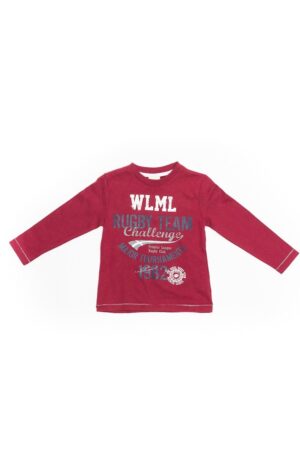 Bluza baietei - Wooloo Mooloo - Challenge - visinie - 46730-2 - Visiniu
