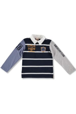 Bluza polo - baieti - cu dungi - 25770