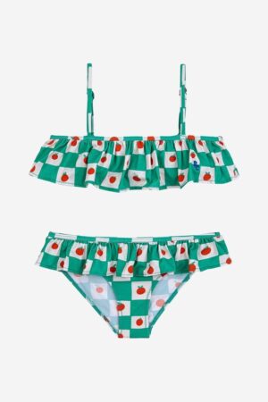 Bobo Choses costum de baie pentru copii din două piese culoarea verde