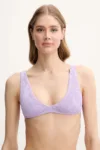 Bond Eye sutien de baie culoarea violet