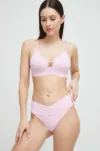 Casall sutien de baie culoarea roz