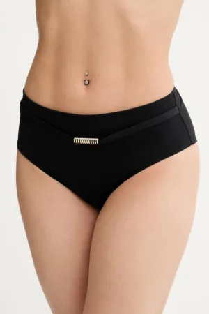 Chantelle chiloți de baie ICON culoarea negru