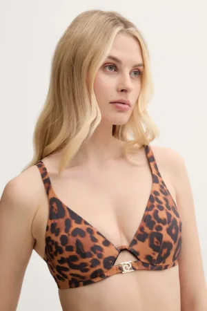 Chantelle sutien de baie SAUVAGE culoarea maro