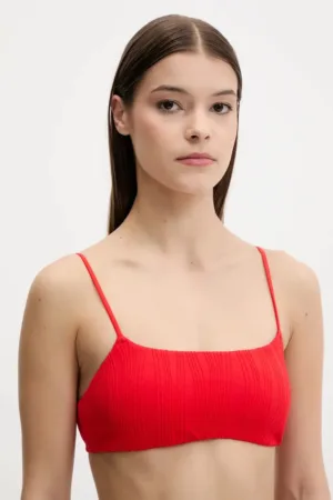 Chantelle sutien de baie SWIM ONE culoarea roșu