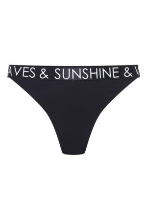 Chiloti de baie Summervibes Bloovii Negru