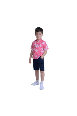 Compleu - pentru baieti - cu palmieri - 2 Piese - MK-7016