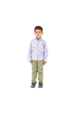 Compleu - pentru baieti - cu pantaloni lungi - 2 Piese - MG-3034