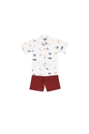 Compleu - pentru baieti - cu pantaloni scurti - 2 Piese - MK-7020