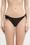 Coperni chiloti de baie Flower Bikini Bottom culoarea negru