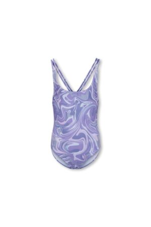 Costum de baie Fete - 301678243 Poliester - Violet
