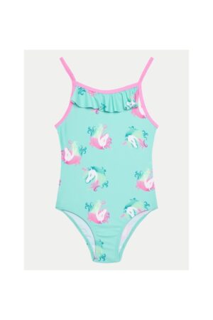 Costum de baie copii - 49118 - Albastru - Poliester