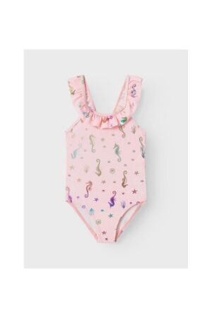 Costum de baie copii - 523107 - Roz - Poliamida -