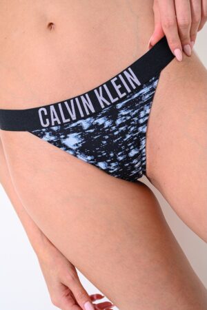 Costum de baie cu doua piese si benzi logo