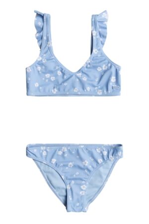 Costum de baie cu doua piese si model floral Dreamer