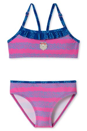 Costum de baie in doua piese - cu imprimeu