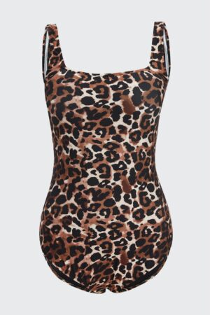 Costum de baie intreg cu animal print