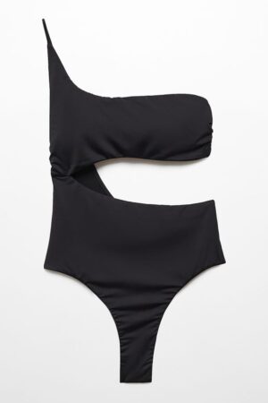 Costum de baie intreg cu decolteu pe un umar Ceres