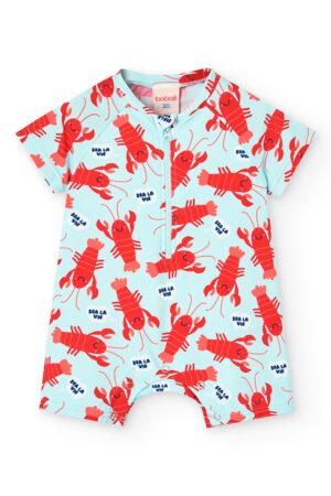 Costum de baie intreg cu imprimeu grafic