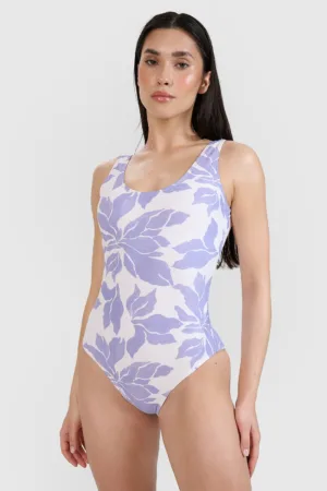 4F Costum de baie întreg pentru femei - mov